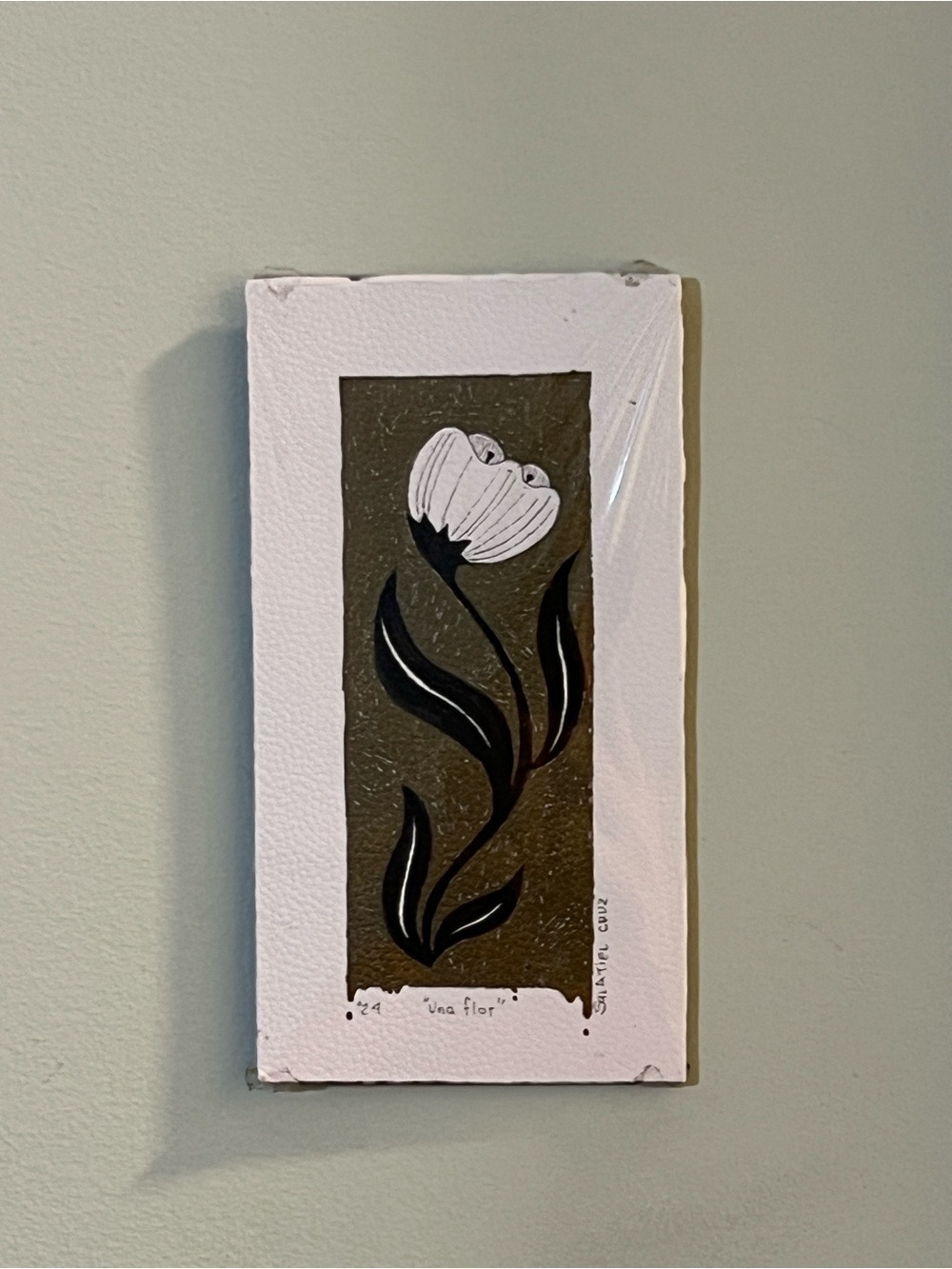 Art Print "Una Flor" by Salatiel Cruz